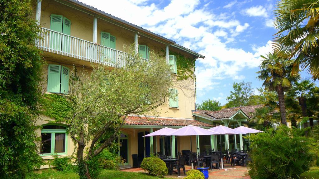 Logis Hotels- Hotel Et Restaurant Domaine De Fompeyre Базас Экстерьер фото