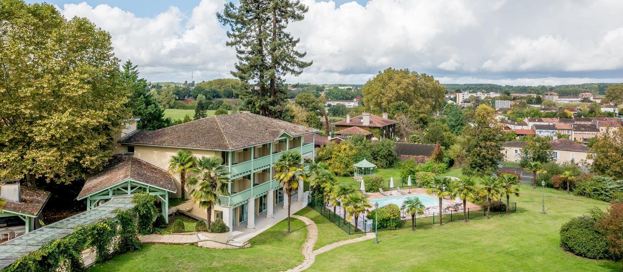 Logis Hotels- Hotel Et Restaurant Domaine De Fompeyre Базас Экстерьер фото